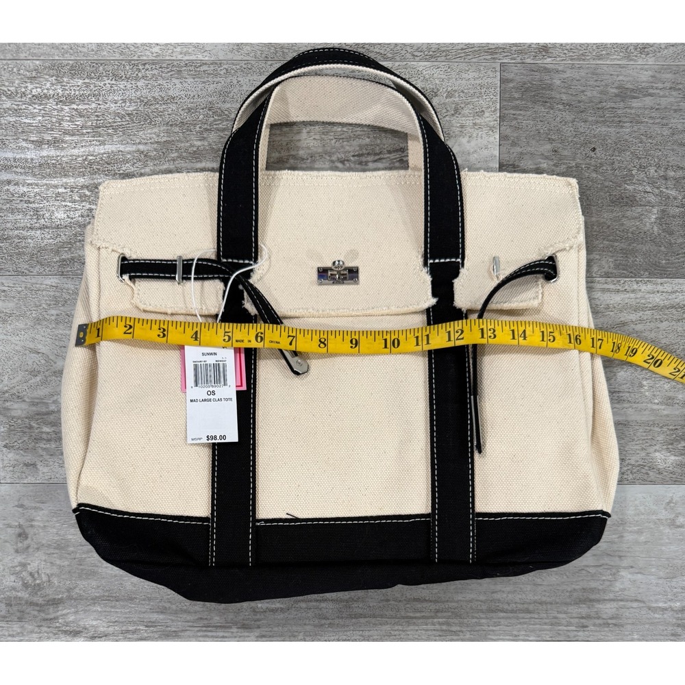 NEW Sunwin Madaket Large Classic Tote Bag Midnight - Picture 3 of 8